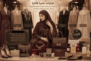 عبايات خمرة فاخرة من أشهر أسماء ماركات العبايات العالمية والخليجية.. إبداع في التصميم والألوان والمقاسات