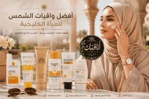 أفضل واقي شمس للبشرة في الخليج: دليل اختيار صن بلوك مناسب للحرارة والرطوبة