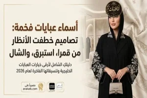 أسماء عبايات فخمة: تصاميم خطفت الأنظار من قمرا، استبرق، والشال
