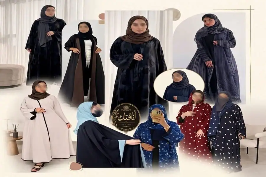 عبايات دبل فيس: أناقتان في عباية واحدة لإطلالة عملية وفاخرة