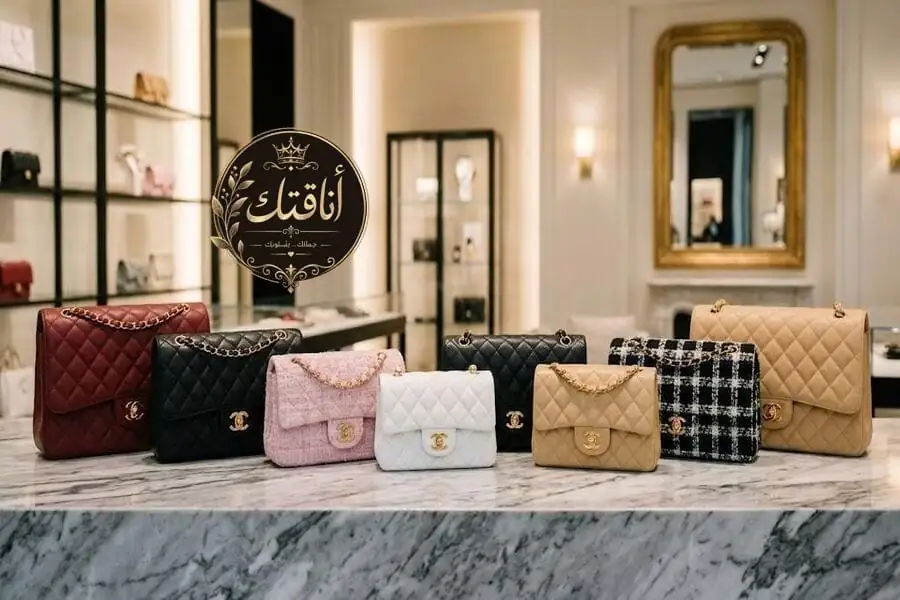 شنط شانيل الجديدة: ما الذي تعرفينه عنها؟ دليلكِ الشامل للموديلات والخامات والأسعار وكيفية اختيار الأصلية والعناية بها