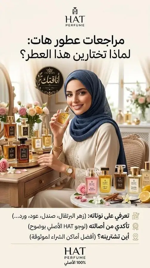مراجعات عطور هات: لماذا تختارين هذا العطر بالذات؟ تعرفي على نوتاته وأين تشتريه وكيف تتأكدين من أصليته