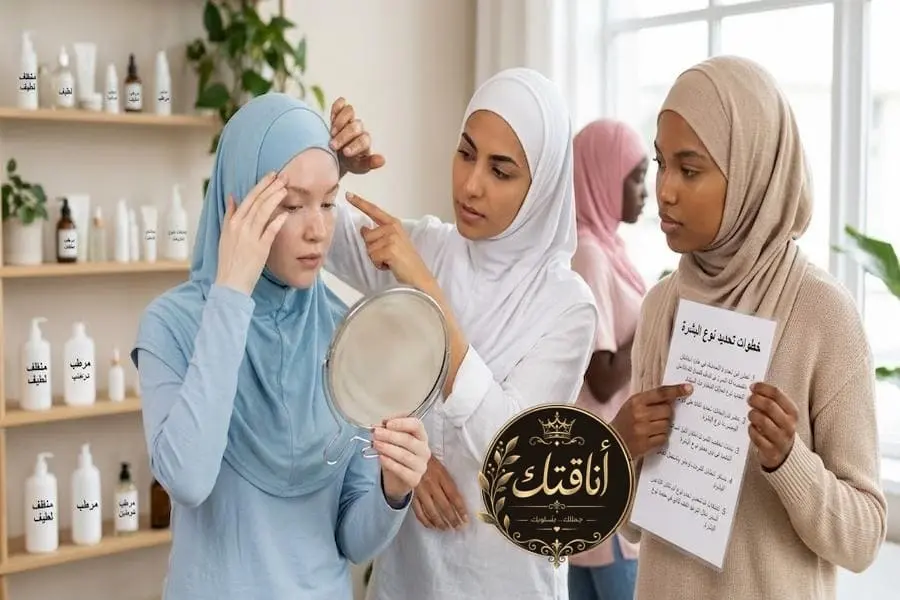كيف تحددين نوع بشرتكِ؟ دليل مفصل لمعرفة البشرة الدهنية والجافة والمختلطة والحساسة